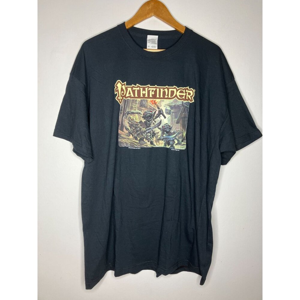 Pathfinder 2014 Paizo Gamer Men's 2xl Black T-Shirt